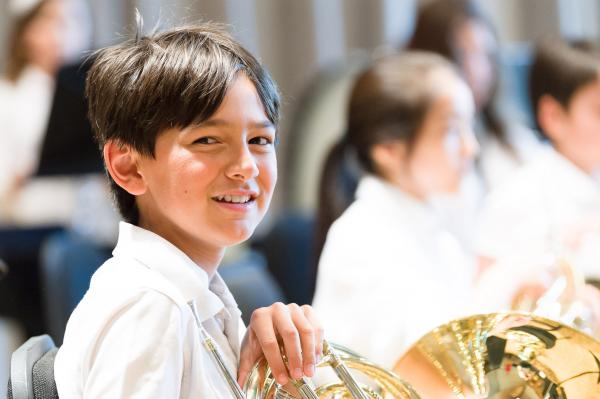 About the Royal Conservatory School - guitar student with teacher