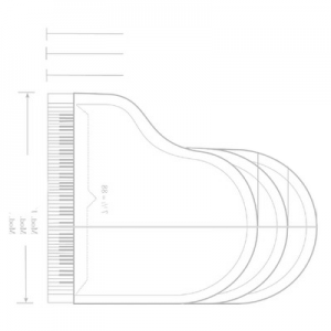 An image of a piano sketch, not a cello