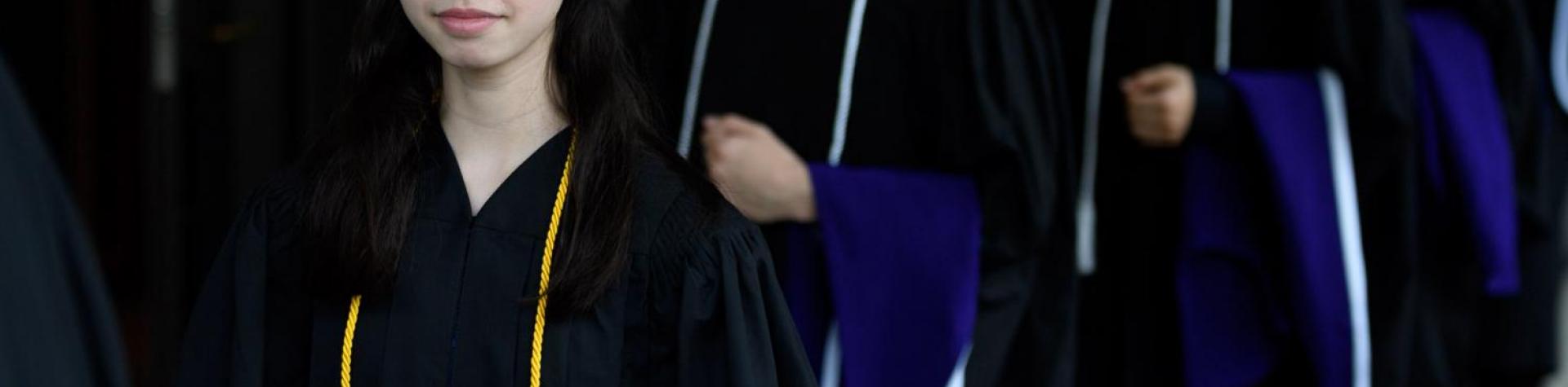 Girl at RCM Convocation