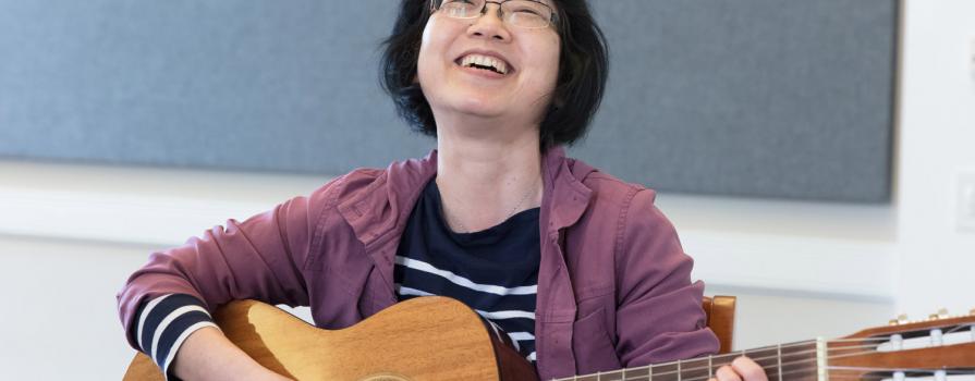 Adult music student of The Royal Conservatory - photo by Huw Morgan